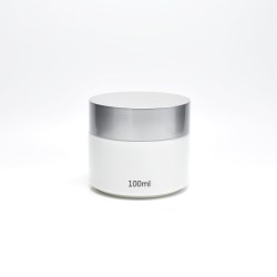 JG-AQ100H 100ml Opal Glass Jar